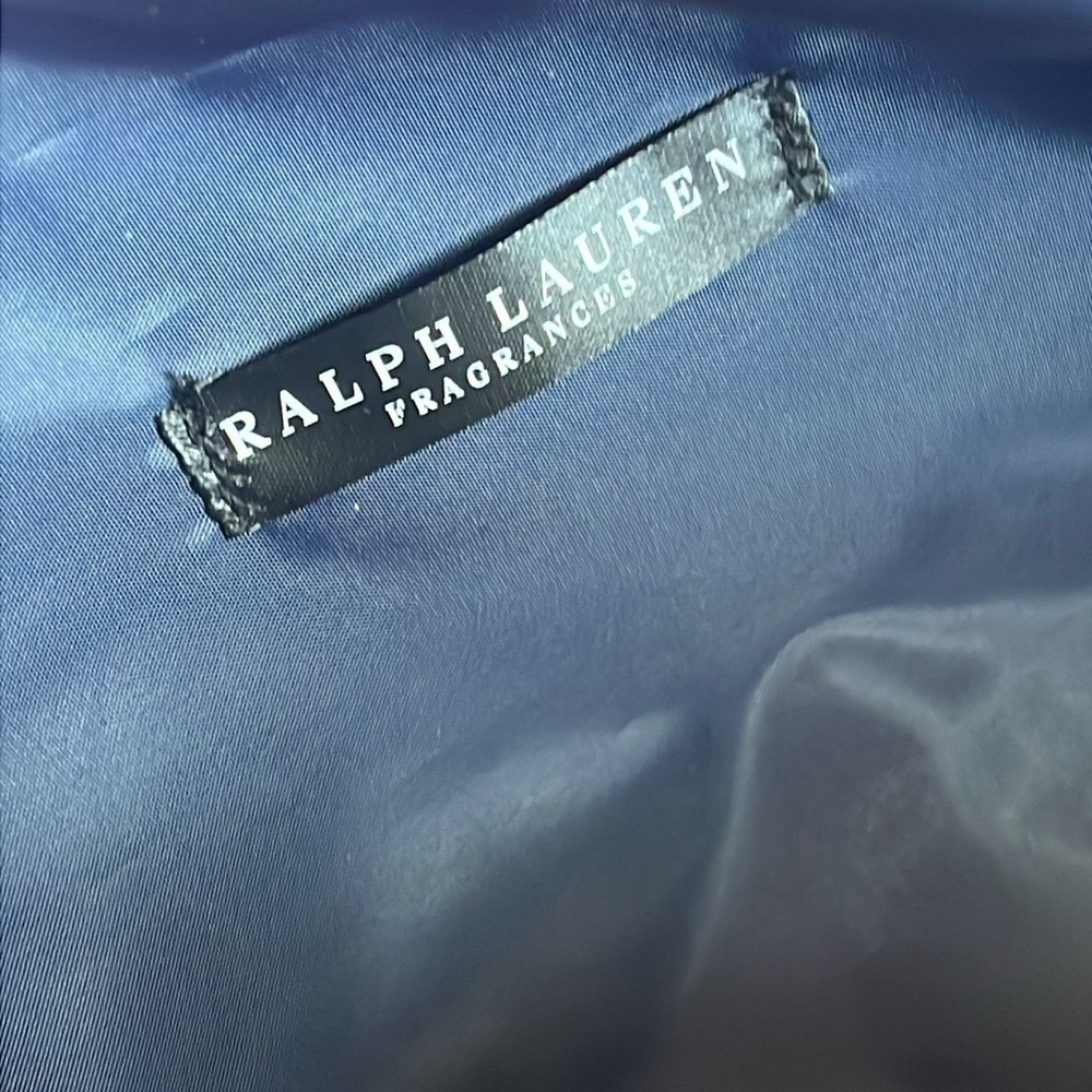 Brand New Polo Ralph Lauren Blue Duffle Bag w/ Embroidered Pony Colorful Logo - Picture 13 of 15